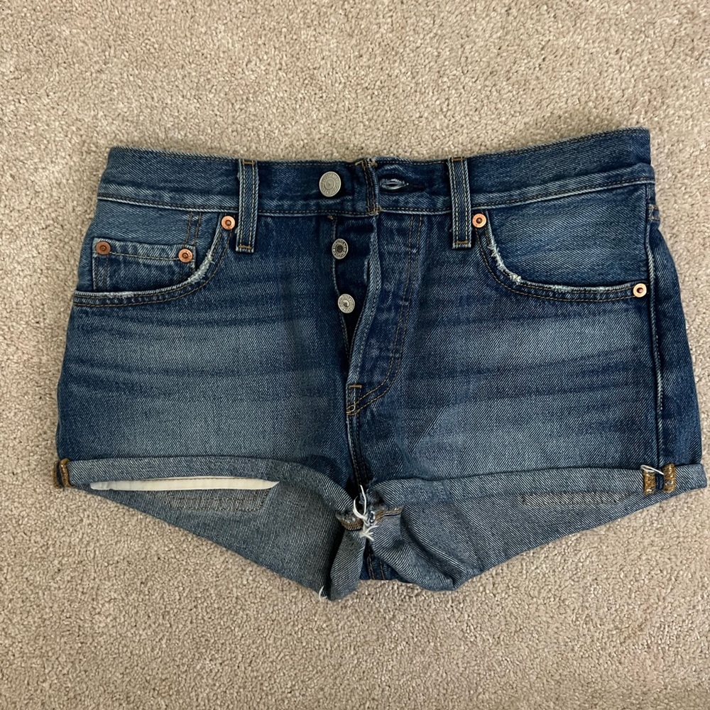 Levi’s Blue Jean Shorts